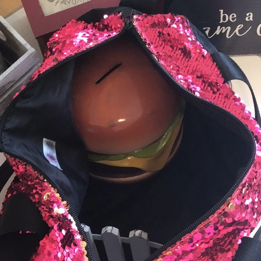 ‘Justice’ Sequins Flip Sports Duffel Bag (#4)